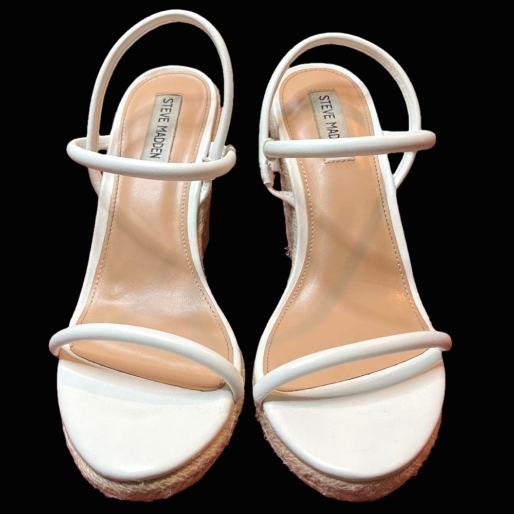 Steve Madden Espadrille Wedges, Size 10 - Picture 10 of 10
